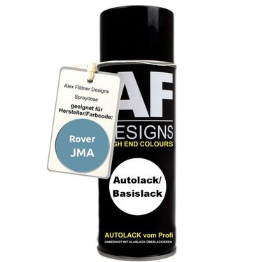 Für Rover JMA Denim Blue Metallic Spraydose Basislack Sprühdose 400ml