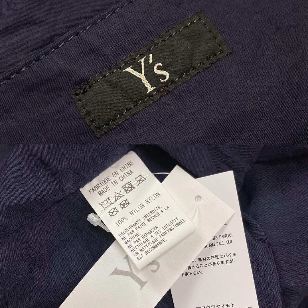 Y'S 22Pre Nylon Twill Quilt Bag Navy, Compact, Stylish Gift