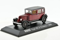 Renault Type PG 2 Vivasix Burgundy Black 1928 1/43 Universal Hobbies