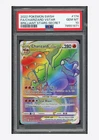 Pokemon PSA 10 Charizard VSTAR Rainbow Rare 2022 174/172 Brilliant Stars English