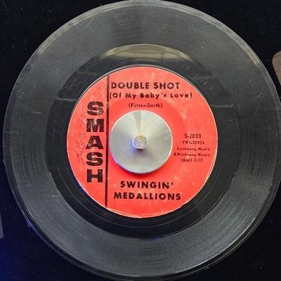 Double Shot Of My Baby's Love, SWINGIN' MEDALLIONS - Classic Rock Vinyl Record