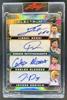 2025 Leaf Electrum Messi Giannis Carlos Alcaraz Daniels Auto Gold w/Sparkle #1/1