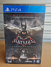 Batman Arkham Knight PS4 Limited Collector's Edition Statue Not Complete READ
