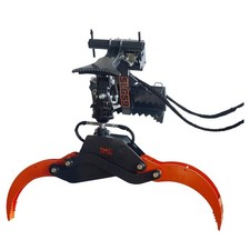 1.5-Ton Turn Capacity 59in Grapple 1500lb Lift Skid Steer Mounted Accessory