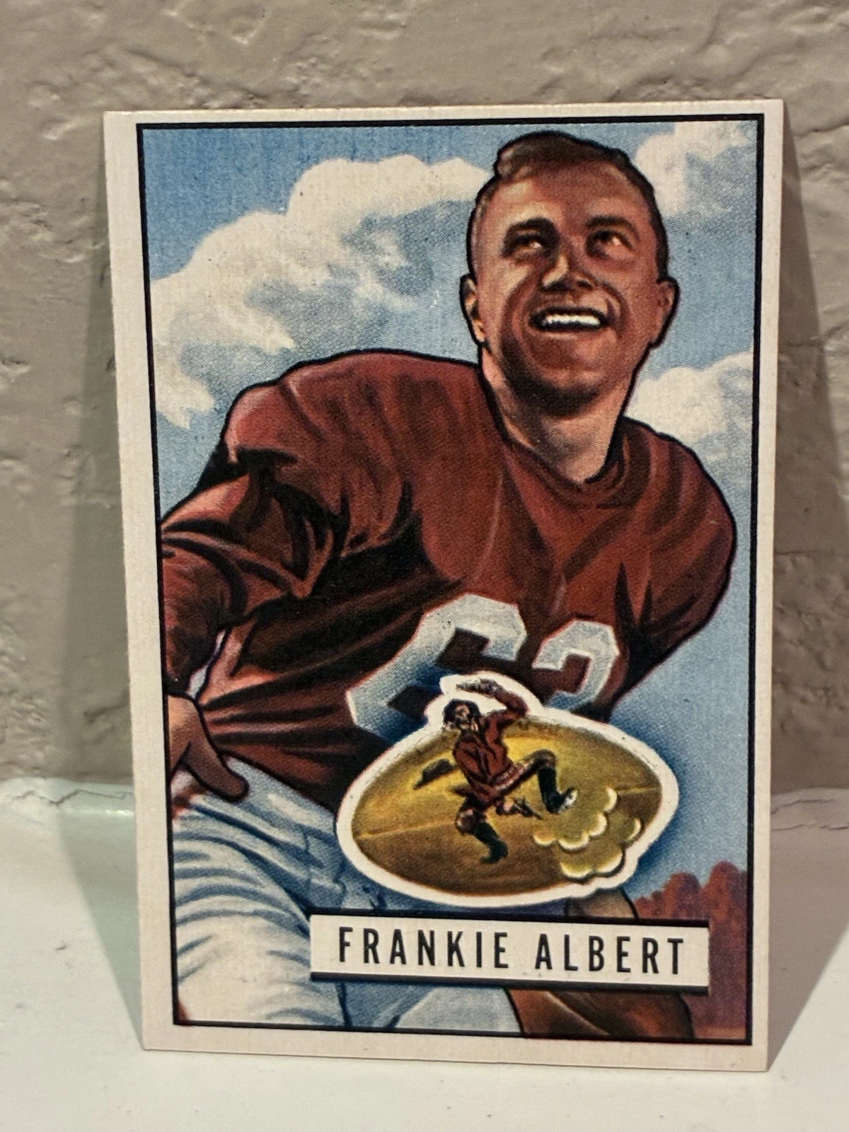1951 Bowman #103 Frankie Albert EXMT San Francisco 49ers