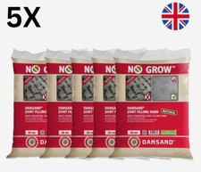 5 x Dansand NO GROW Block Paving Sand - 20kg - Bulk Disocunt - Free Delivery