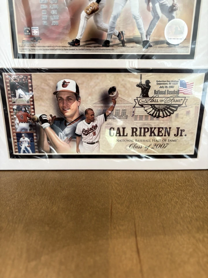 Cal Ripken Memorabilia/National Baseball Hall Of Fame Class Of 2007 - Image 2 of 3