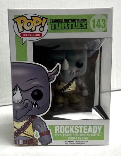 TMNT Rocksteady #143 POP! Figure 2014 Funko New
