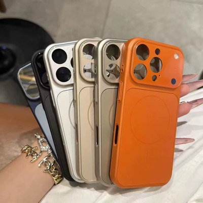 Original AG Nano Frosted Glass MagSafe Case iPhone 17 16 15 14 13 Pro Max