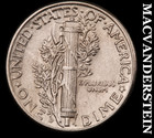 1944-D Silver Mercury Dime - Scarce  High Grade  Lustrous  No Reserve  #M568 — photo 2