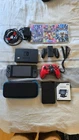 Nintendo Switch 1 Console with Pro Controller, Games, Stands, 64GB Card, Case