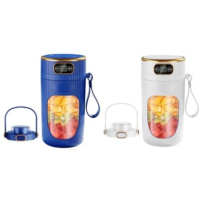 Travel Friendly Rechargeable Juicer Cup Portable LED Digital Display Juice Maker