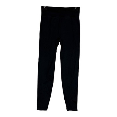 PINK ACTIVE Leggings Womens Medium Black Seamless High Waist Ankle Yoga Athletic