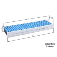 Filter Innenraumluft Mahle LAO 428/S FüR Peugeot CitroëN DS Opel Vauxhall 5008