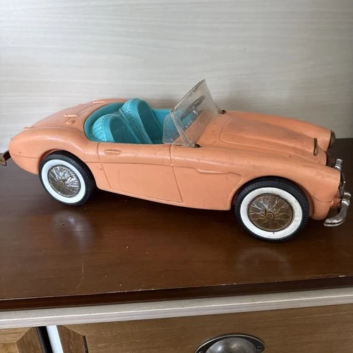 Vintage Mattel 1962 Barbie Austin Healey 3000 Convertible Sports Car