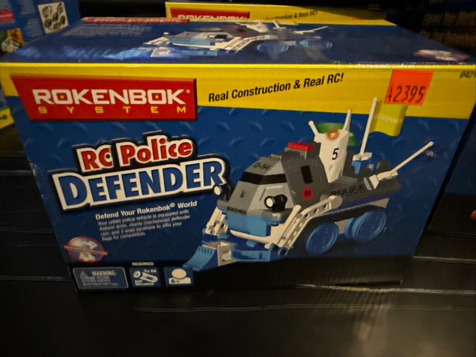 Rokenbok System RC Police Defender #04215 NIB Sealed - Image 3 of 4