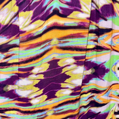 Mini Vestido Alexis Tie Dye Multicolor Verano Playa Talla Mediana - Imagen 3 de 10