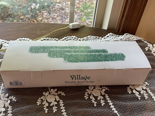 Dept 56 Village Zubehör flexible Sisalhecke 3 Stück 52662 ausverkauft