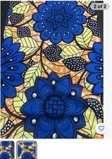 Exquisite African Ankara Wax Prints. Best Quality 6 yards, 100 Cotton