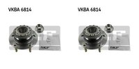 SKF 2X Radnabe Radlagersatz Hinterachse Rechts Links FüR Hyundai Coupe GK