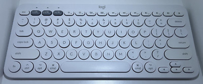 Logitech K380 Pebble Multi-Device Bluetooth Logi Keyboard White