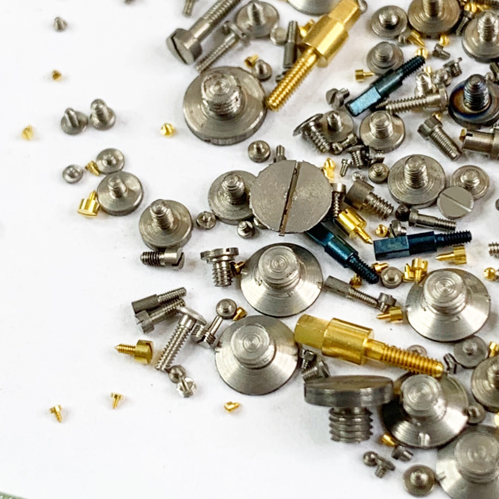 100 Elgin Pocket Wrist Watch Screws Parts Watchmaker Repair Lot American Asst eBay