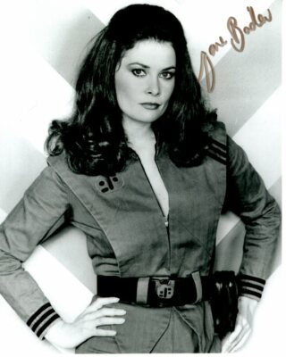 Photo 20x30 Cm Jane Badler (V) - Signature Imprimée - Reproduction Neuve