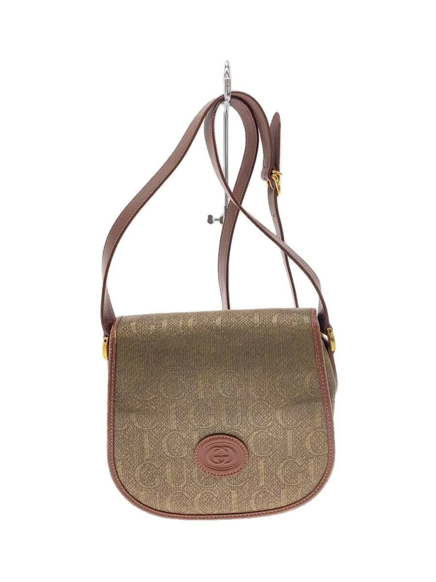 Sac à bandoulière GUCCI emboîtable signature marron kaki 007 115 0107 sac