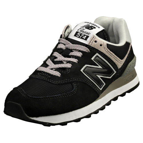New Balance 574 Damen Black Sneaker Beilaufig - 36.5 EU - Afbeelding 1 van 8