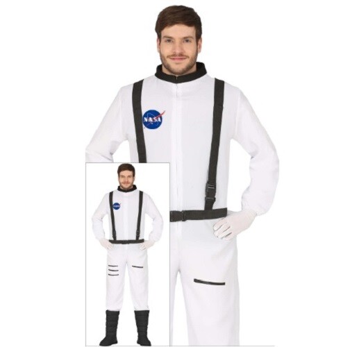 Hombre Astronauta Disfraz Astronauta Espacio Hombre Astranaut Conjunto Fg