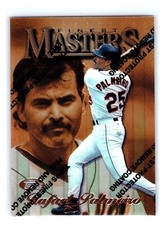 1997 Topps Finest Masters W/ Coating #60 Rafael Palmeiro Baltimore Orioles 