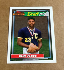ベースボールカードtopsクリフフロイド Amazon.com: Cliff Floyd Rookie Card 1992 Topps Draft Pick #186