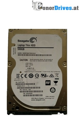 Seagate ST500LT012- 500 GB - SATA -1DG142-286 - PCB 100729420 Rev. B*