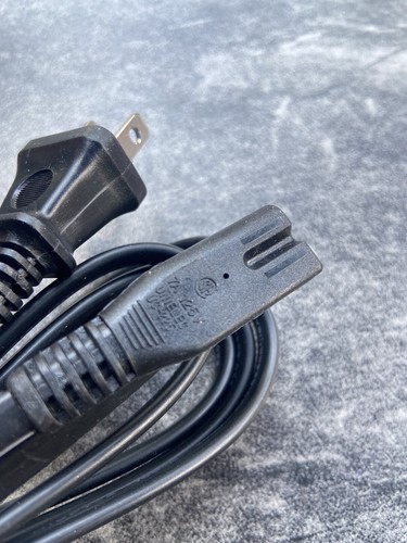 (ONE NEW) 6ft Genuine Bose Unielec uc-225 7A 125V 2 Prong Power Cord, FREE S&H. - Picture 3 of 7