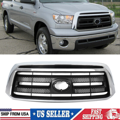 531000C230 Front Bumper Grille Chrome Fits For 2010 2011 2012 2013 Toyota Tundra