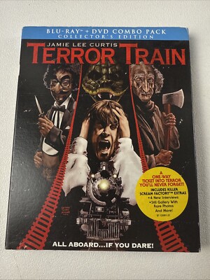 Terror Train (Collector's Edition) Blu-ray & DVD W/ Slipcover BRAND NEW