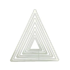 for Triangle Cutting Die Frame Stencil Template Embossing for DIY Gift Boy