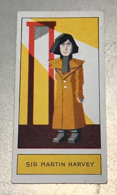1932 Godfrey Phillips Tobacco Personalities of To-Day #22 SIR MARTIN HARVEY