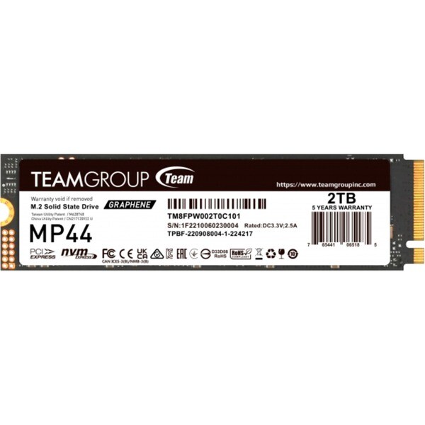 Gruppo squadra MP44 da 2 TB, SSD