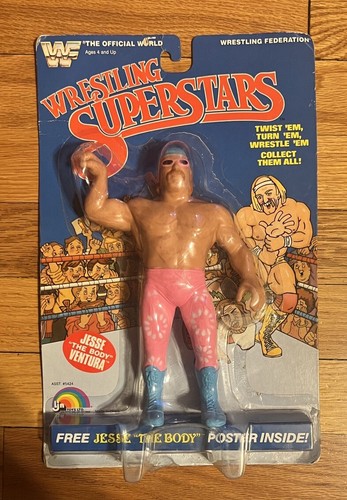 WWF LJN Wrestling Superstars Jesse The Body Ventur...