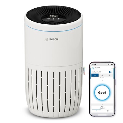 Bosch Air 4000i App-gesteuerter Luftreiniger für Räume bis 62,5 m²