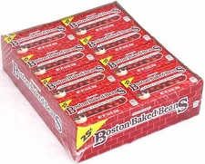 Boston Baked Beans Ferrara Pan Candy 24 Count Bulk Candies Bean Peanut Peanuts