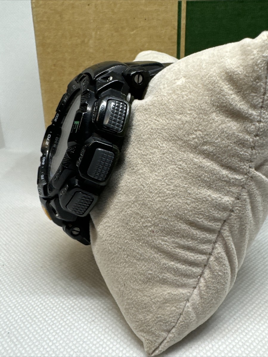 Casio Pro Trek PAG-240 Men's Black Resin Strap Digital Dial