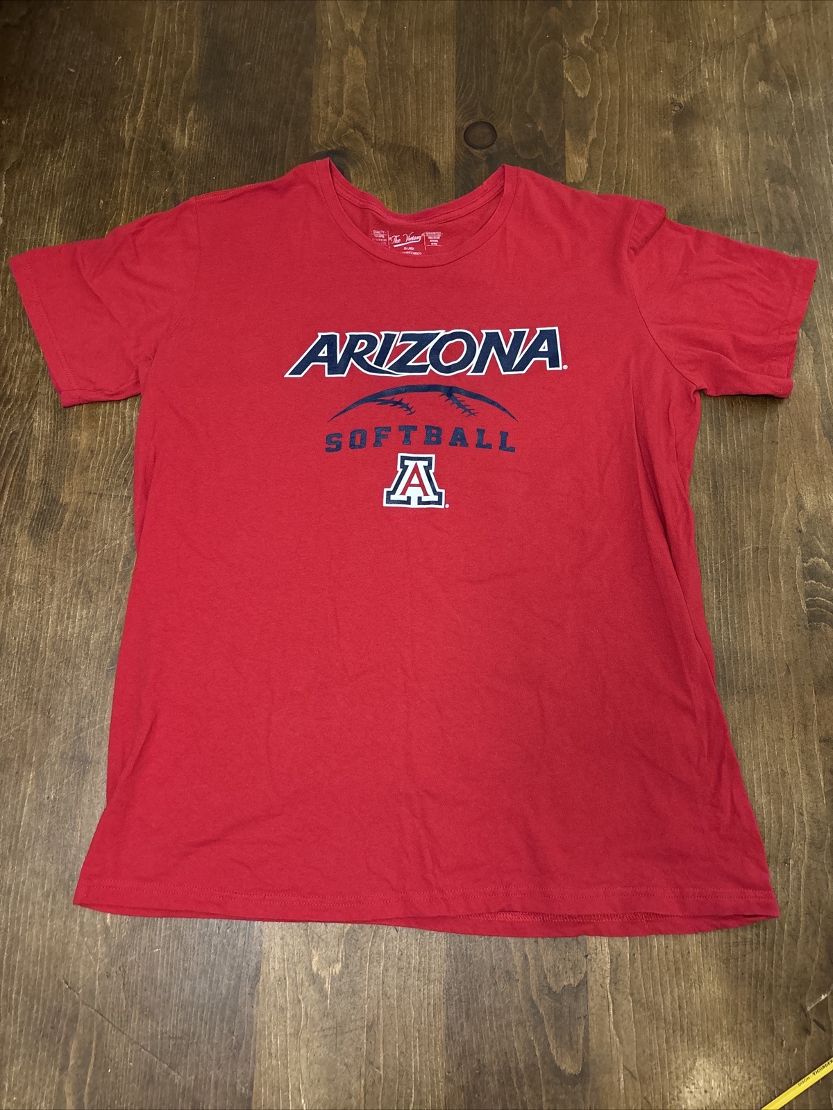Arizona Wildcats Shirt Adult XXL Red The Victory Softball Short Sleeve