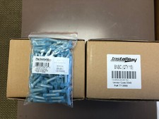  1500-Pk Install Bay Seamless Nylon Butt Connectors Blue 16-14 Ga BNBC NIB