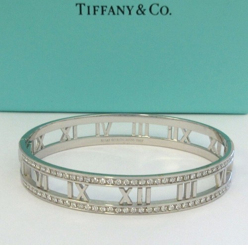 TIFFANY \u0026 Co. 18K White Gold Diamond 