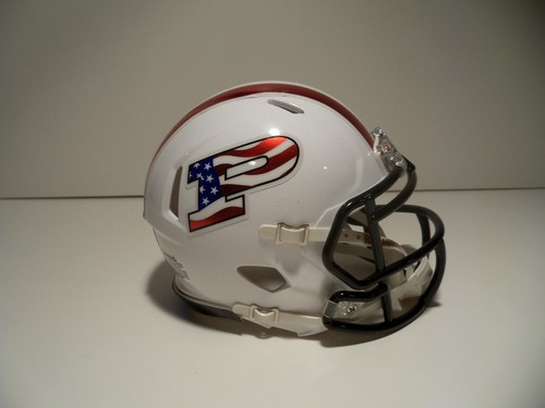 CUSTOM PURDUE BOILERMAKERS 2015 MILITÄR WERTSCHÄTZUNG SPEED MINI HELM - Bild 1 von 4