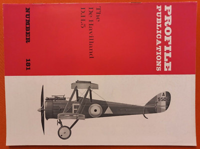 Aircraft Profile Publications 181, The De Havilland D.H.5