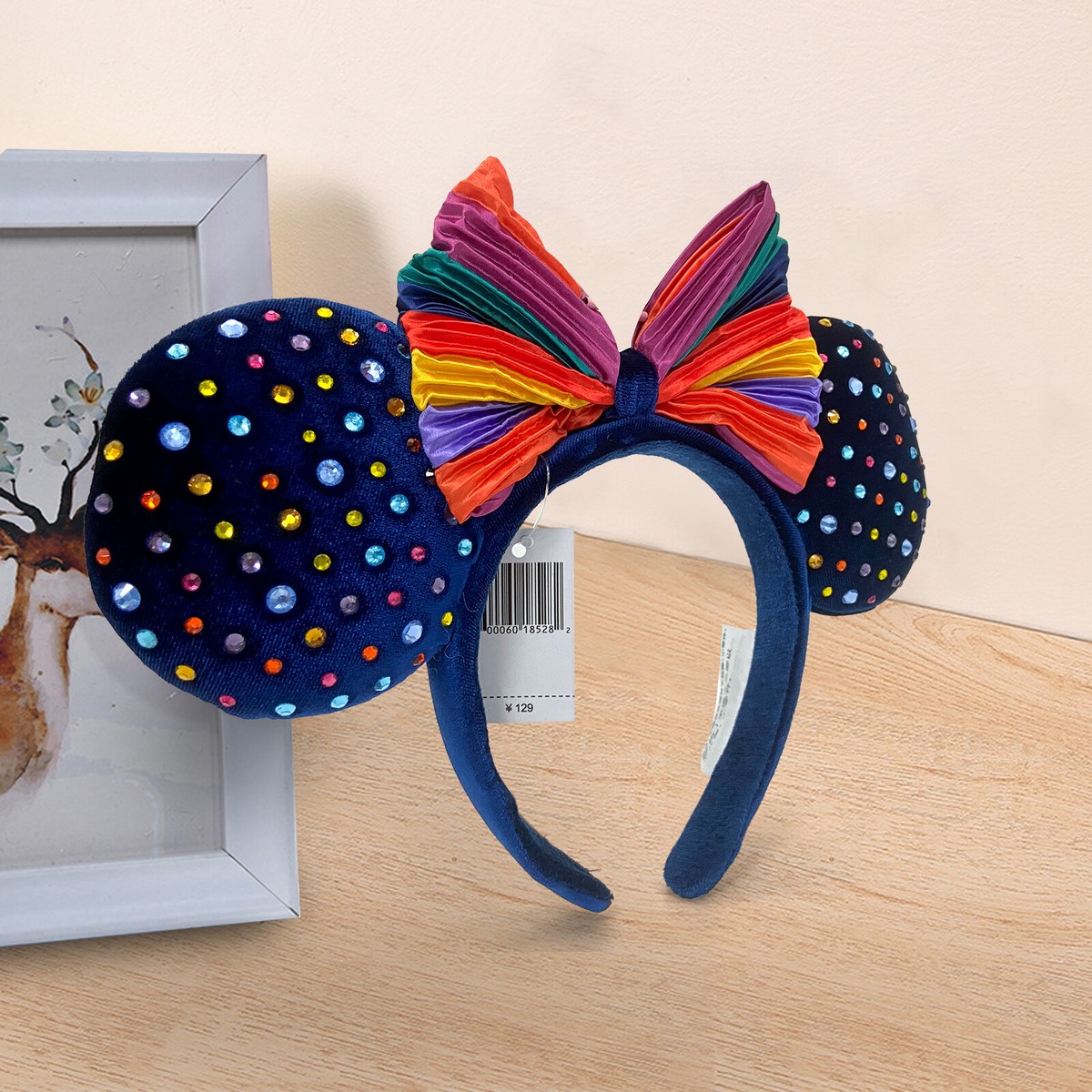 Disney Parks Minnie Mouse Pride Ears Headband Disney Pride Collection 2026 Brings Minnie Ears, R5-PR0UD  main image 4