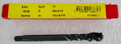 Dormer DIN5156 Spiralnut Maschinengewindebohrer - 1/8 - 28 HSS-E-PM - neu unbenutzt